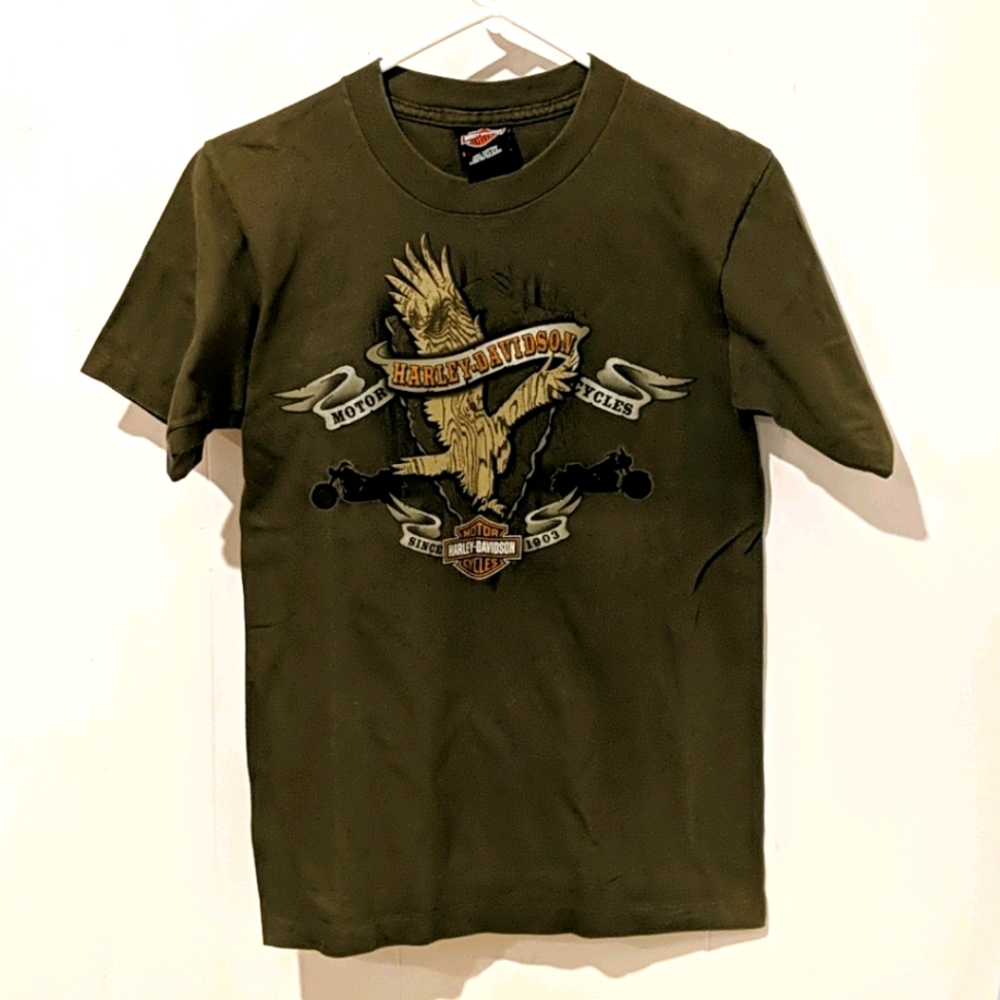 Women's Small Harley Davidson T-shirt Moto